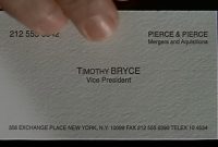 The Business Cards Of American Psycho  Hoban Cards throughout Paul Allen Business Card Template