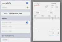The Reason Why Everyone Love  The Invoice And Resume Template throughout Free Invoice Template For Iphone