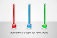 Thermometer Shapes For Powerpoint  Slidemodel throughout Powerpoint Thermometer Template