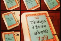 Things I Love About You ❤  Forever Love  Valentines Diy for 52 Things I Love About You Cards Template