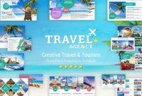 Travel And Tourism Powerpoint Presentation Template  Yekpix for Tourism Powerpoint Template