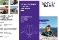 Travel Brochure throughout Word Travel Brochure Template
