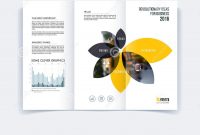 Trifold Brochure Template Layout Cover Design Flyer In A Wit intended for Engineering Brochure Templates Free Download