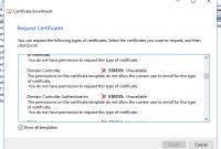 Unable To Request New Certificate From Nps Server with regard to Domain Controller Certificate Template