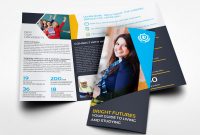 University College Tri Fold Brochure Templateowpictures On Dribbble within Tri Fold School Brochure Template