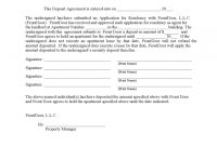 Vehicle Deposit Form   Free Templates In Pdf Word Excel Download intended for Non Refundable Deposit Agreement Template