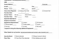 Venue Hire Contract Template within Venue Hire Agreement Template