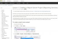 Visual Studio Reporting When You Absolutelynoexcuses Have To pertaining to Business Intelligence Templates For Visual Studio 2010