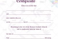 Water Colours Wedding Certificate Template Ideas with regard to Certificate Of Marriage Template