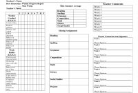 Weekly Progress Report Elementary Index Of  Progress Reports intended for School Progress Report Template