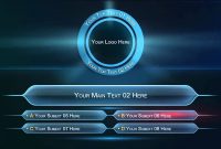 Who Wants To Be A Millionaire Powerpoint Game Template  Mandegar inside Who Wants To Be A Millionaire Powerpoint Template
