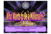 Who Wants To Be Millionaire Powerpoint Game Template Worksheet inside Who Wants To Be A Millionaire Powerpoint Template