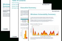 Windows Vulnerability Summary Report  Sc Report Template  Tenable® throughout Nessus Report Templates