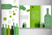 Wine Brochure Design Template Vector Royalty Free Cliparts Vectors with regard to Wine Brochure Template