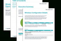 Wireless Configuration Report  Sc Report Template  Tenable® intended for It Support Report Template