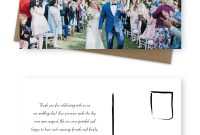 Wording Examples For Your Wedding Thank You Cards – For The Love for Template For Wedding Thank You Cards