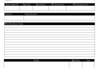 Work Order Deviation Report intended for Deviation Report Template