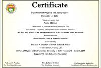 Workshop Certificate Sample  Garajcmic pertaining to Workshop Certificate Template