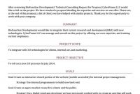 Best Consulting Proposal Templates Free ᐅ Template Lab intended for Technical Proposal Template