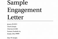 Business Valuation Engagement Letter Template Examples  Letter throughout Valuation Letter Template