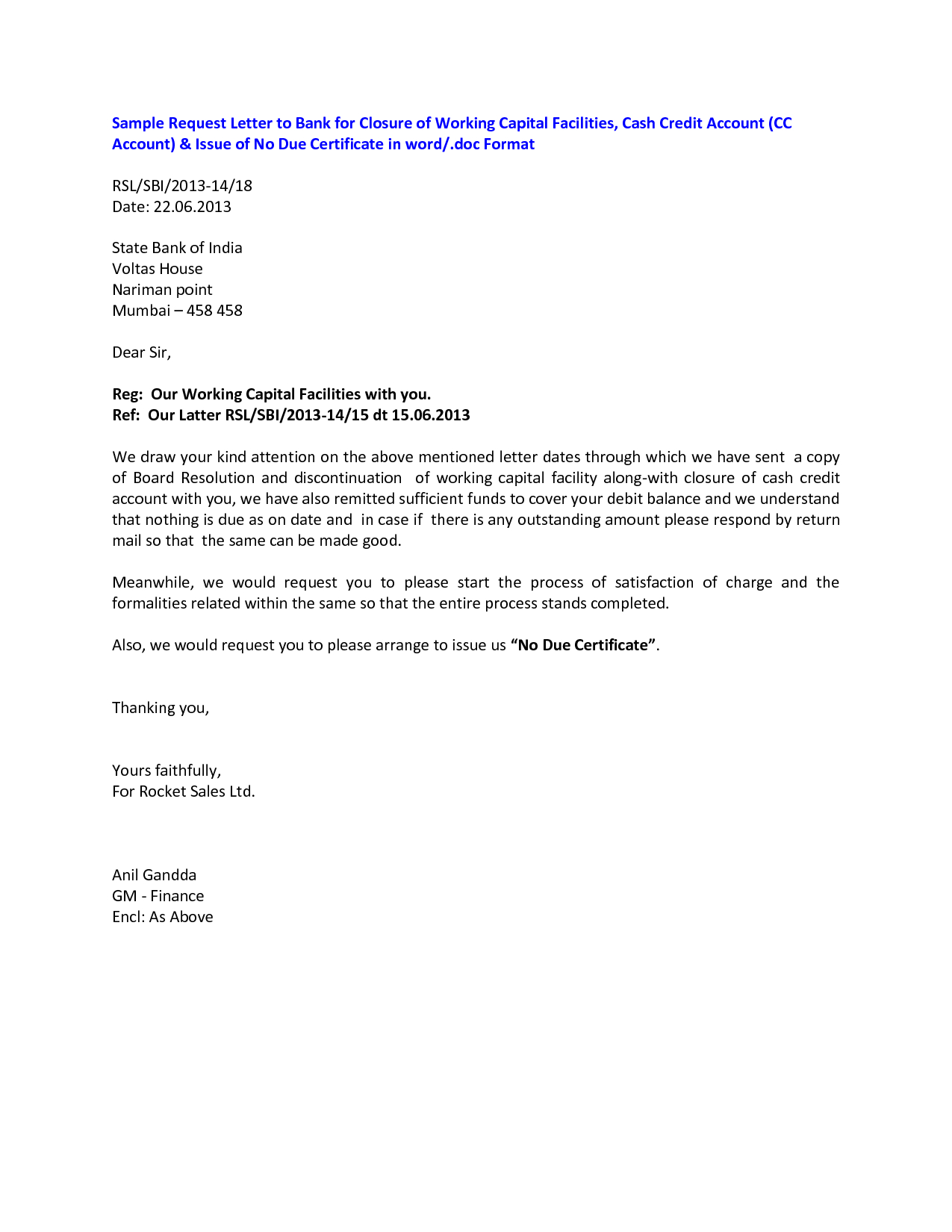 Corporate Bank Account Closing Letterclosing A Letter Formal Letter for Account Closure Letter Template