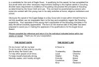 Eagle Scout Recommendation Letter  Tubidportal with Letter Of Recommendation For Eagle Scout Template