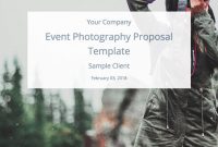 Event Photography Proposal Template Free Download  Bidsketch with regard to Photography Proposal Template