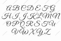 How To Draw Fancy Cursive Letters A Z Unique Fancy Calligraphy regarding Fancy Alphabet Letter Templates