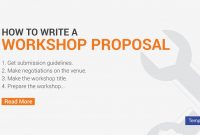 How To Write A Workshop Proposal  Pdf Word  Free  Premium Templates with regard to Training Proposal Template