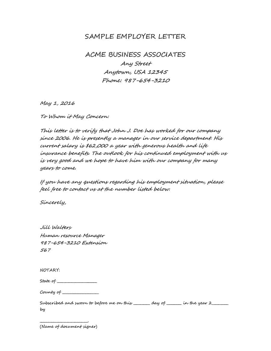 Income Verification Letter Samples  Proof Of Income Letters for Proof Of Income Letter Template