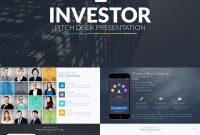 Investor Pitch Deck  Powerpoint Template  Slide Deck Ideas within Investor Presentation Template