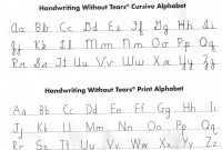 Janet Jenkins  Bonnieville Elementary for Handwriting Without Tears Letter Templates