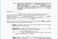Letter Of Intent To Purchase Goods Elegant  New Land Purchase regarding Letter Of Intent For Real Estate Purchase Template