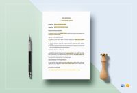 One Page Research Proposal Template in One Page Proposal Template
