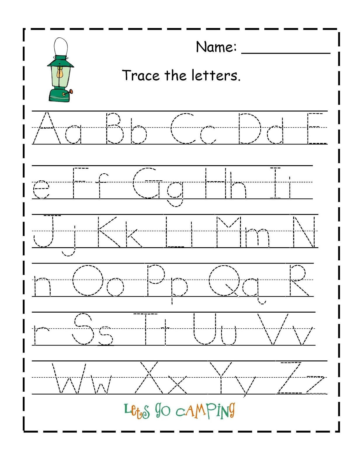 Pinjennie H On Jude  Kindergarten Worksheets Preschool regarding Tracing Letters Template