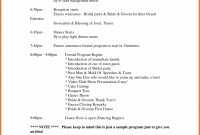 Programme Samples For Events Ozilmanoof Amazing Formal Event Program intended for Program Agenda Template