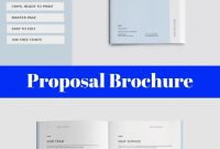 Proposal Brochure  Printable Graduation Invites  Project Proposal pertaining to Microsoft Word Project Proposal Template