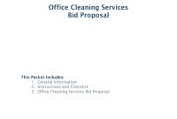 Proposal For Cleaning Services Pdf  Fill Online Printable with Janitorial Proposal Template