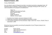Request For Proposal Document Template  Mandanlibrary in Simple Request For Proposal Template