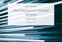 Web Development Proposal Template Free Sample  Bidsketch pertaining to Web Development Proposal Template