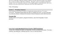 Workshop Proposal Template Civic Leadership pertaining to Conference Proposal Template