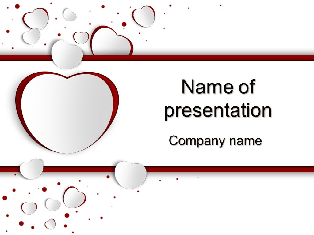 Download Free Love Day Powerpoint Template For Your Presentation in Free Love Heart Ppt Template