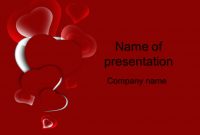 Download Free Red Heart Powerpoint Template For Your regarding Free Love Heart Ppt Template