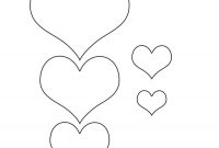 Free Printable Heart Templates  Download Heart Templates inside Free Printable Heart Templates