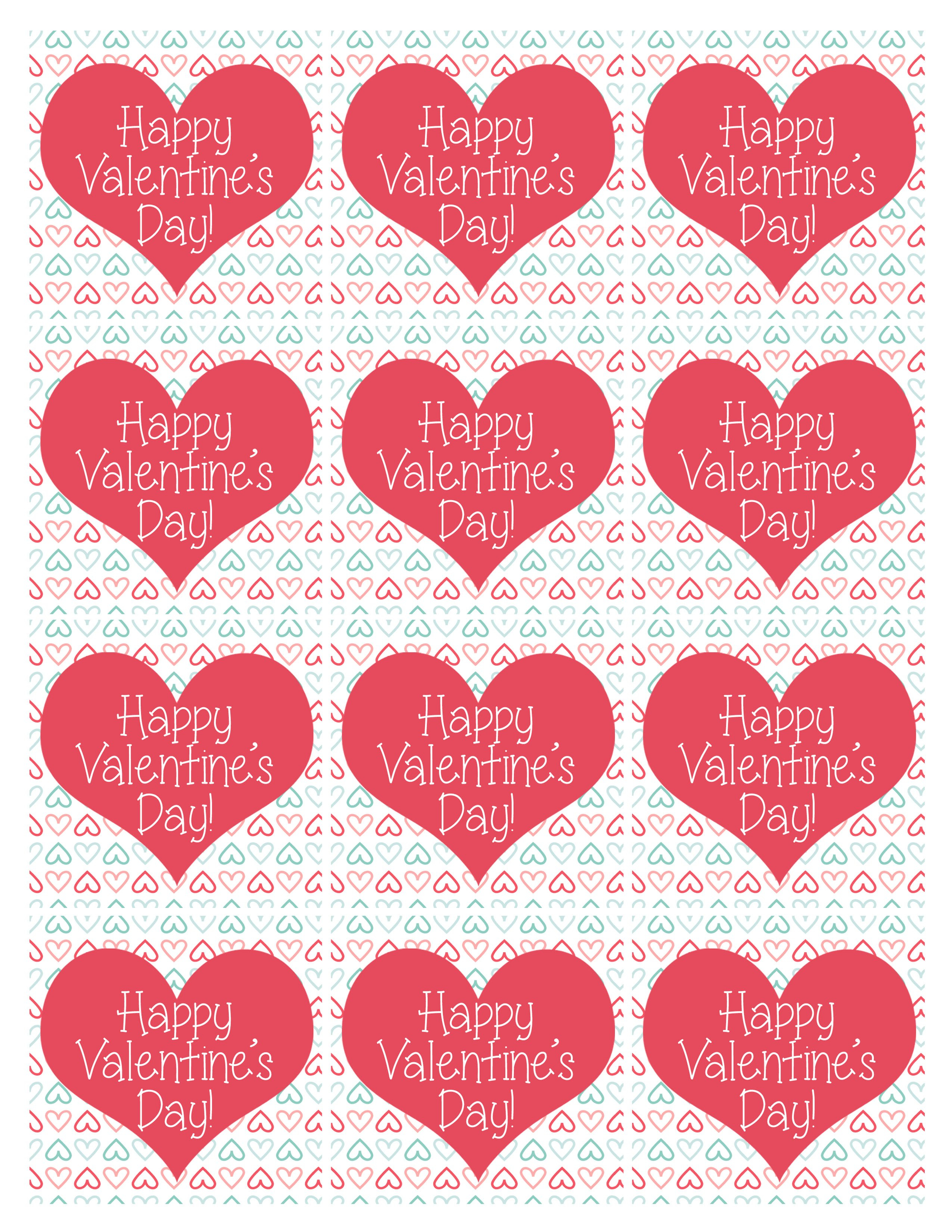 Homemade Kids Valentine Tic Tac Toe  How To Nest For Less™ throughout Free Printable Valentine Templates