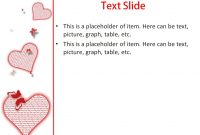 Love Heart Powerpoint Template For Impressive Presentation in Free Love Heart Ppt Template