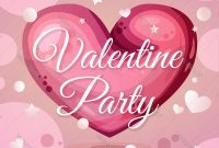 Valentine Party Invitation Layout for Valentine Party Invitation Template
