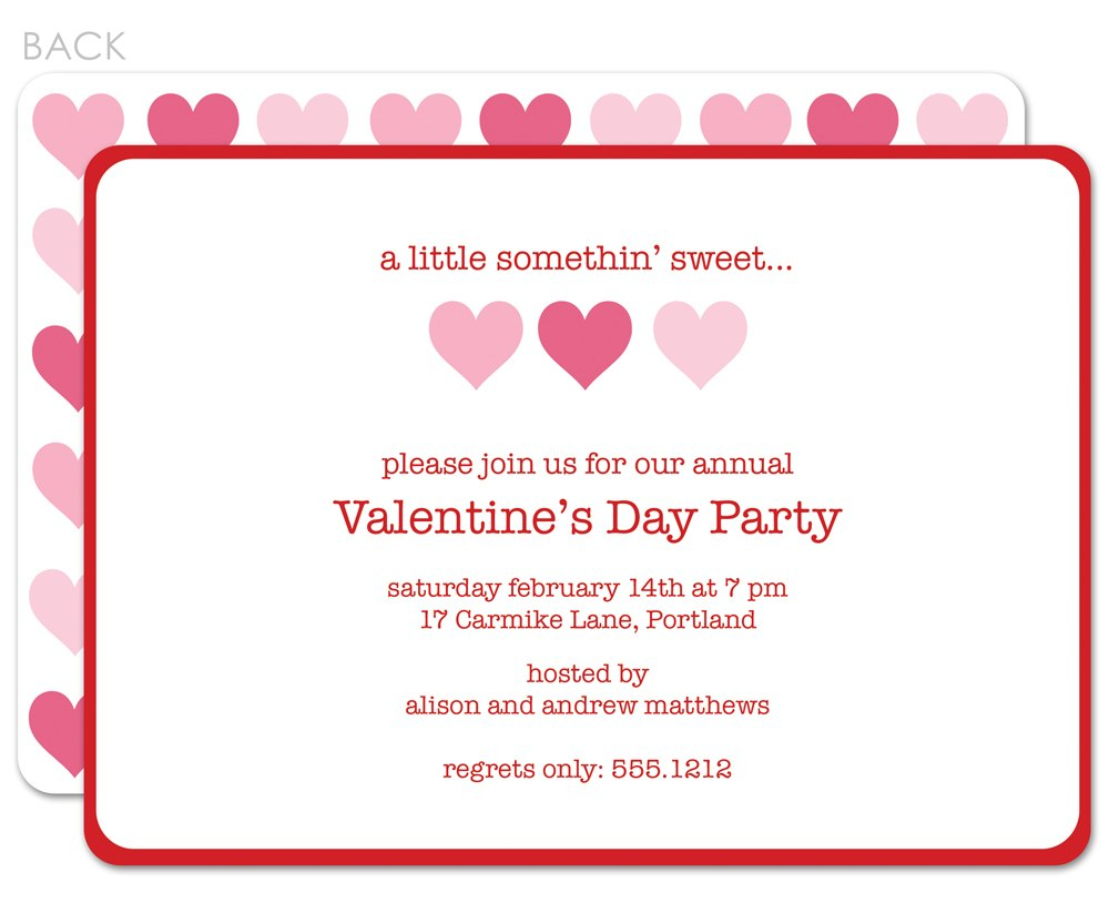 Valentine Party Invitation Templates in Valentine Party Invitation Template