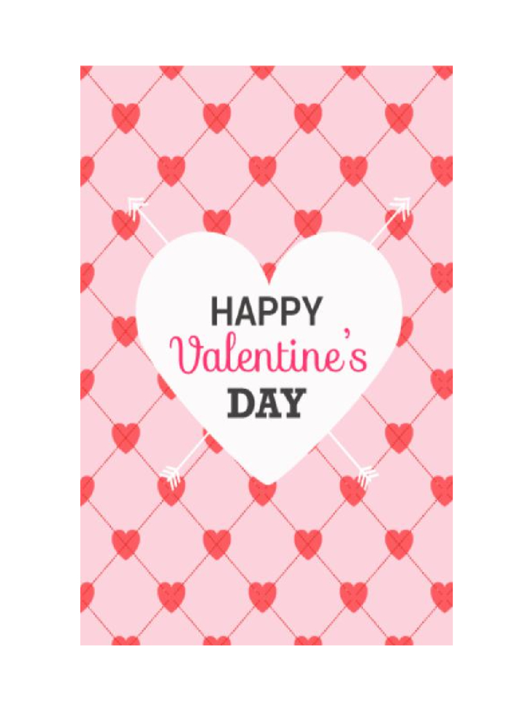 Valentine's Day Card Template   Free Templates In Pdf pertaining to Valentine&amp;#039;s Day Card Printable Templates