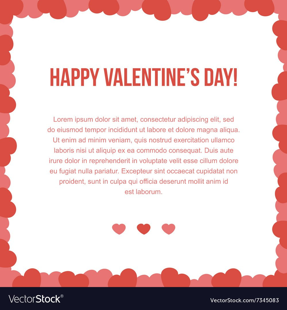 Valentines Day Card Template pertaining to Valentine's Day Card Printable Templates